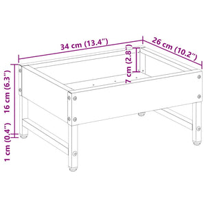 Ταΐστρα για Πουλιά Μαύρο 80 x 28 x 13.5 cm