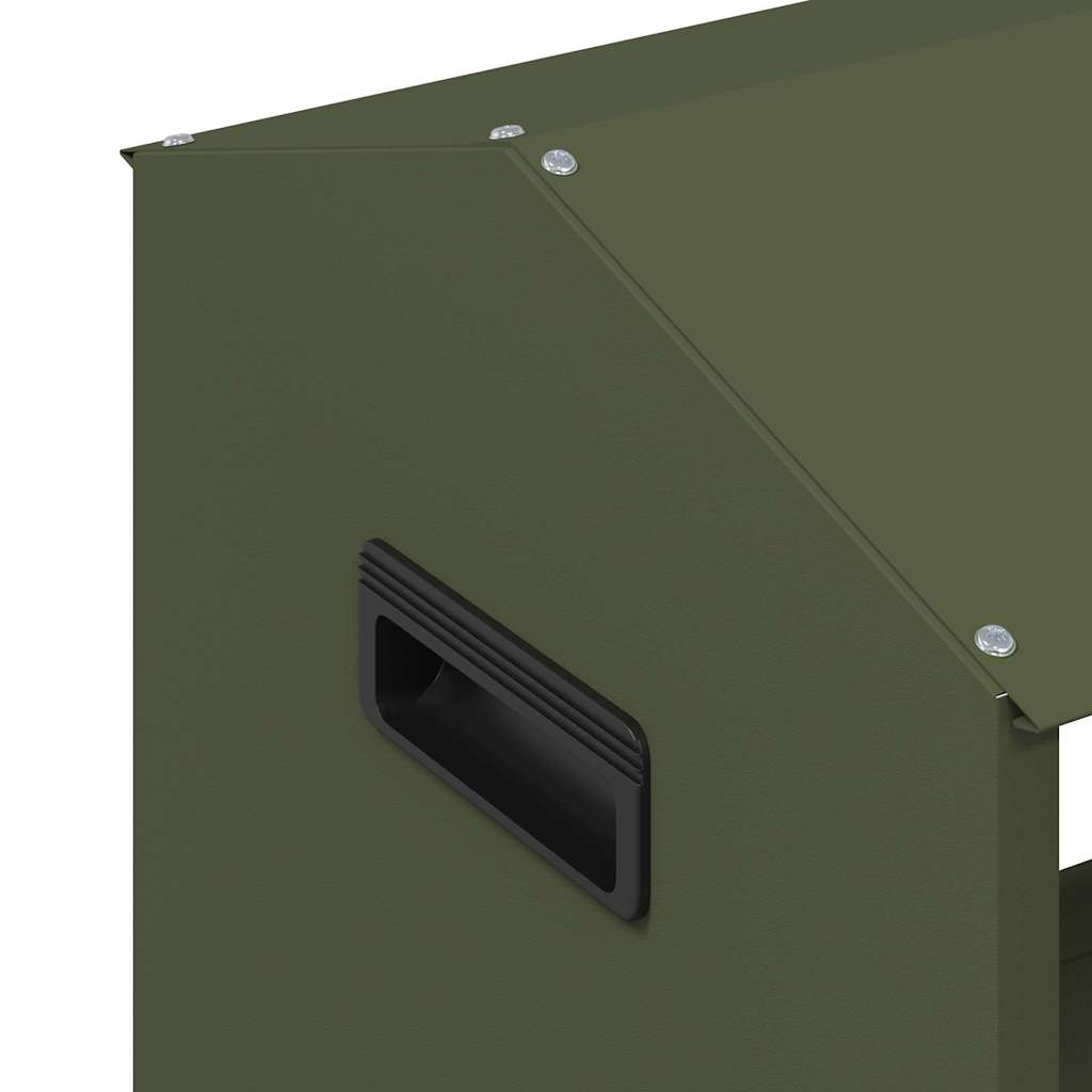 Ταΐστρα για ζώα Ελιά Πράσινη 79 x 35 x 62 εκ.