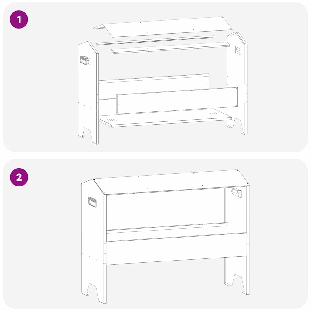 Ταΐστρα για ζώα Ελιά Πράσινη 79 x 35 x 62 εκ.