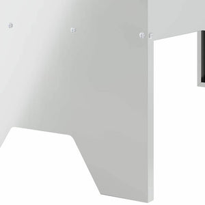 Ταΐστρα για ζώα Ασημί 79 x 35 x 62 εκ. Επικαλυμμένος Χάλυβας