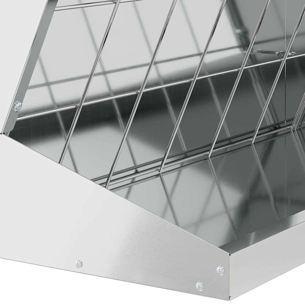 Φαγητό για Ξηρά Χόρτα Ασημί 71 x 33 x 70 εκ - Pakobazaar