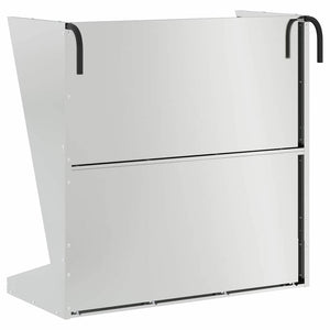 Φαγητό για Ξηρά Χόρτα Ασημί 71 x 33 x 70 εκ - Pakobazaar