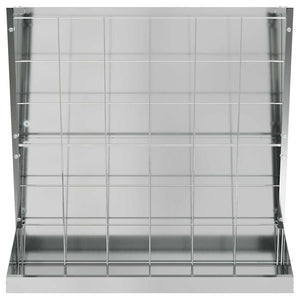 Φαγητό για Ξηρά Χόρτα Ασημί 71 x 33 x 70 εκ - Pakobazaar