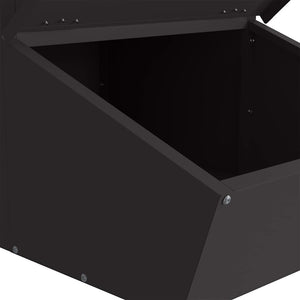 Ταΐστρα Γουρουνιών Μαύρο 55 x 38 x 76 εκ. 20 kg