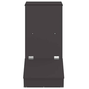 Ταΐστρα Γουρουνιών Μαύρο 55 x 38 x 76 εκ. 20 kg