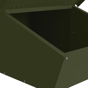 Ταΐστρα Γουρουνιών Ελιά Πράσινη 55 x 38 x 76 εκ. 20 kg