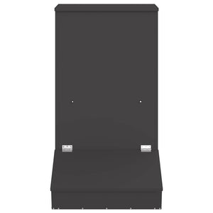 Ταΐστρα Γουρουνιών Μαύρο 55 x 51 x 91,5 εκ. 20 kg