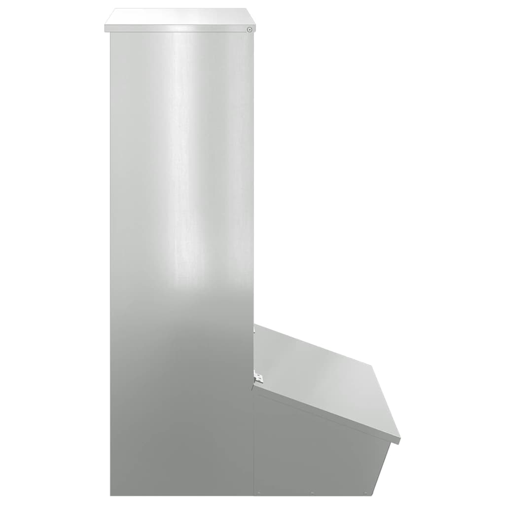 Ταΐστρα Γουρουνιών Ασημί 55 x 51 x 91,5 εκ. - Pakobazaar