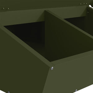 Ταΐστρα Γουρουνιών Ελιά Πράσινη 82 x 51 x 91,5 εκ. 20 kg