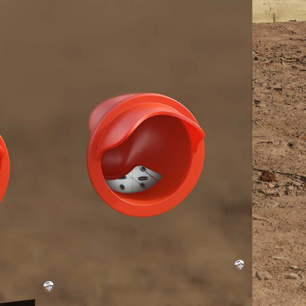 Ταΐστρα κοτόπουλων Ασημί 60,5 x 29 x 51 εκ. - Pakobazaar