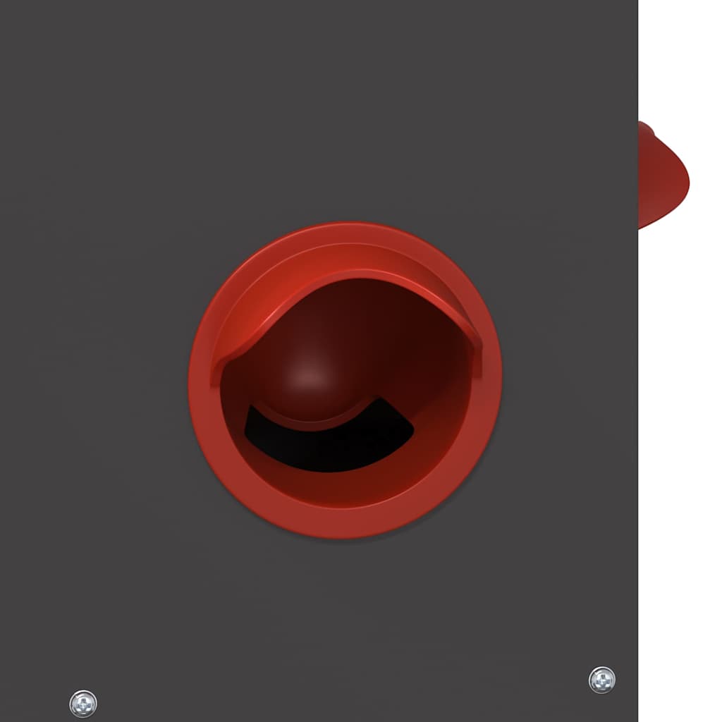 Ταΐστρα κοτόπουλων Μαύρο 60,5 x 29 x 51 εκ.