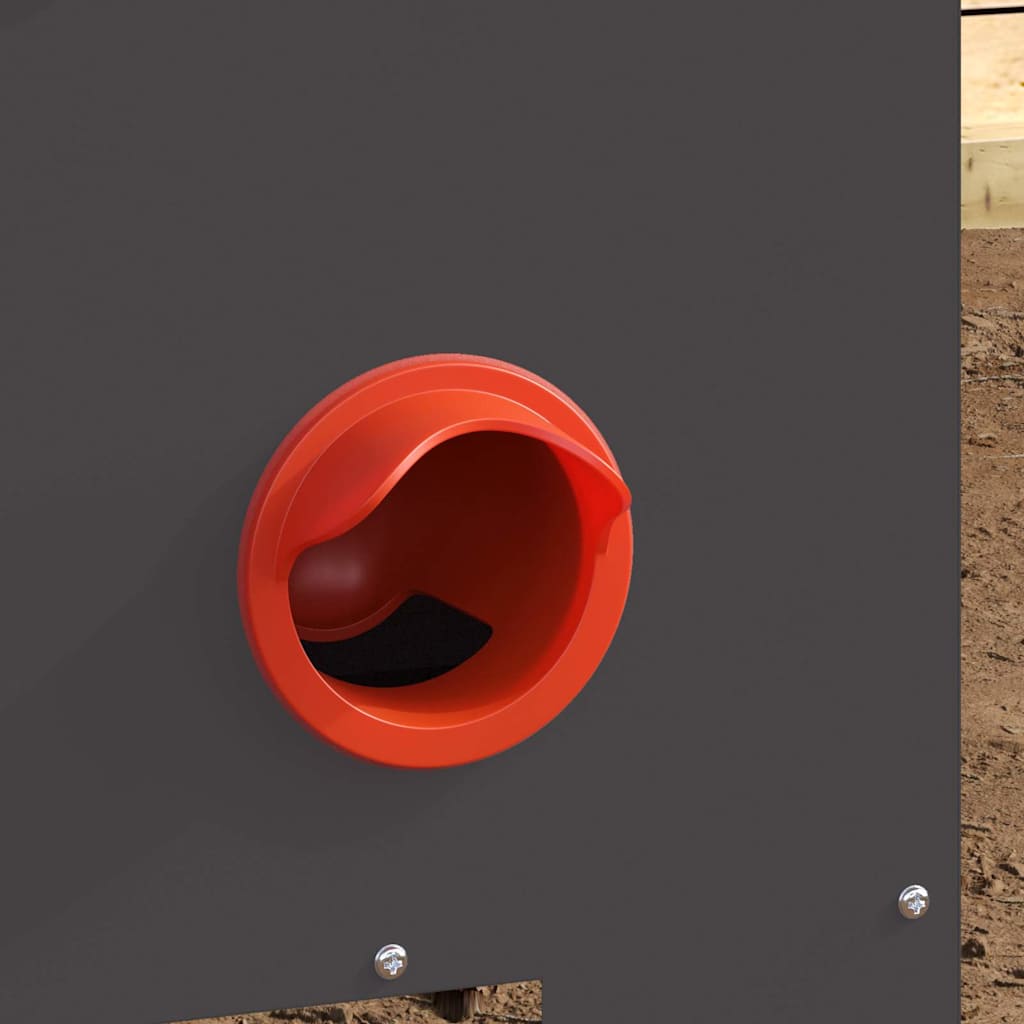 Ταΐστρα κοτόπουλων Μαύρο 40,5 x 25 x 38 εκ. - Pakobazaar