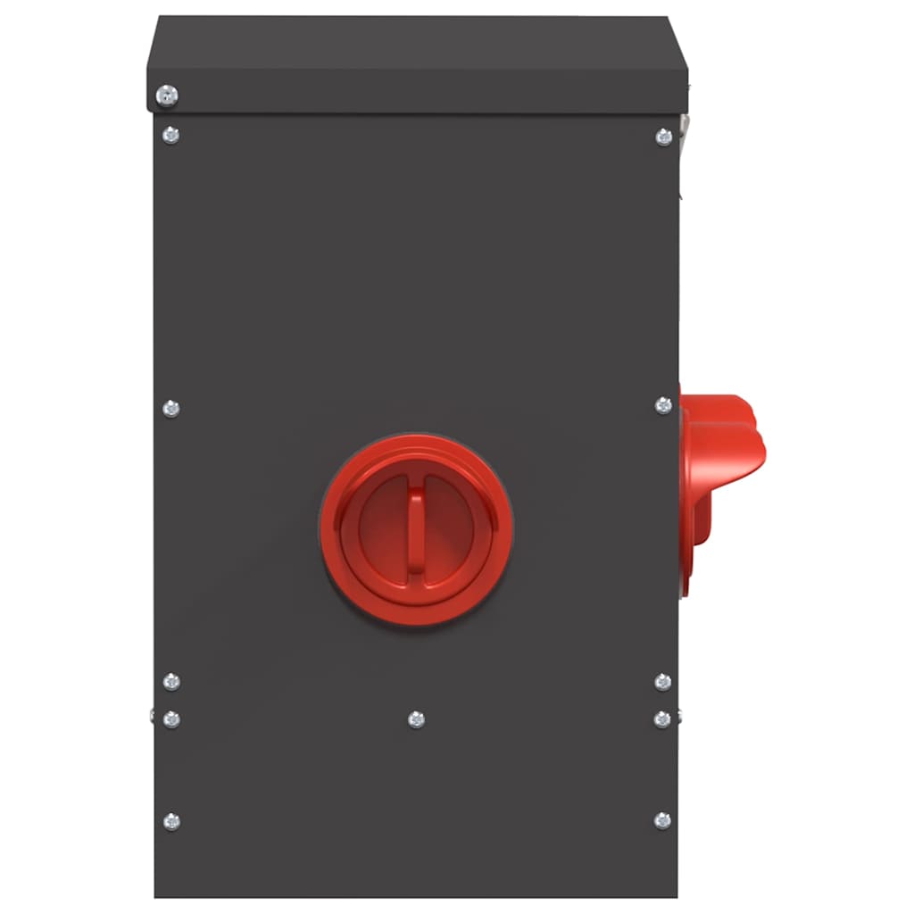 Ταΐστρα κοτόπουλων Μαύρο 40,5 x 25 x 38 εκ. - Pakobazaar