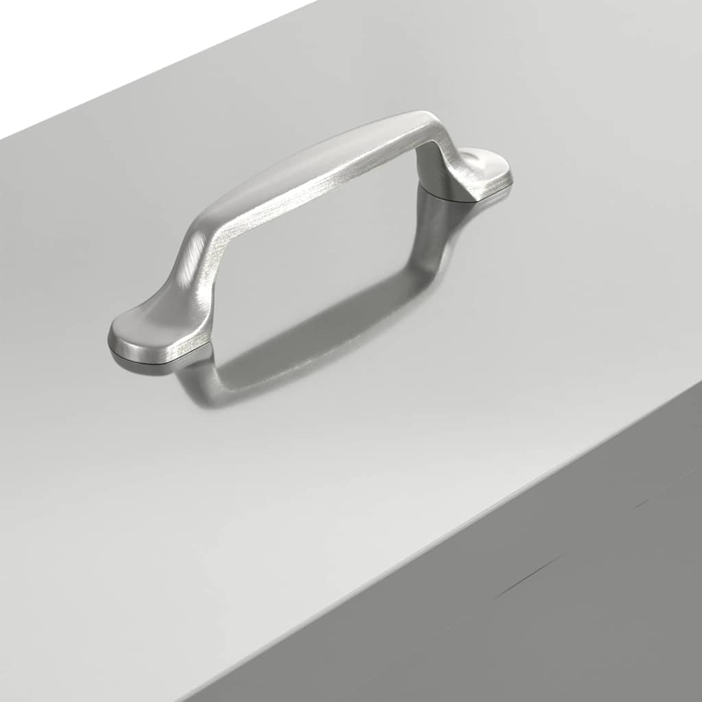 Ταΐστρα κοτόπουλων Ασημί 41,5 x 20,5 x 33 εκ - Pakobazaar