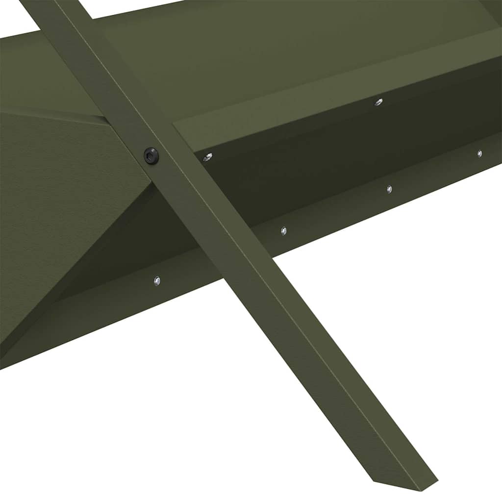 Ταΐστρα για ζώα Ελιά Πράσινη 111 x 76 x 38 εκ