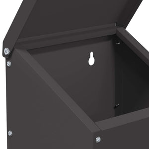 Ταΐστρα κοτόπουλων Μαύρο 21 x 16 x 33 εκ. 3 kg