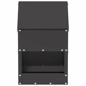 Ταΐστρα κοτόπουλων Μαύρο 21 x 16 x 33 εκ. 3 kg