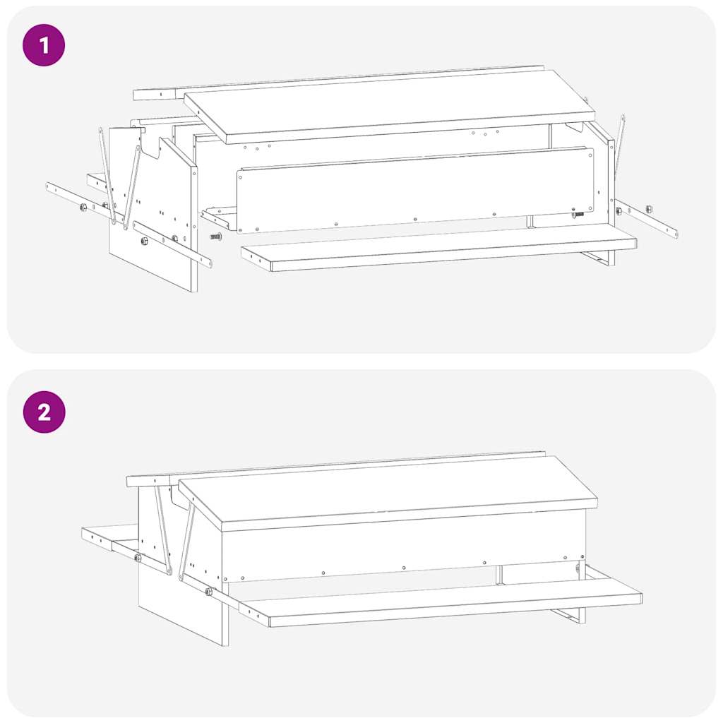 Ταΐστρα Κοτόπουλου με Πεντάλ Ελιά Πράσινη 75 x 53 x 20,5 εκ