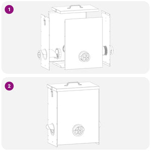 Ταΐστρα κοτόπουλων Λαδί 32,5 x 20,5 x 43 εκ 25 kg