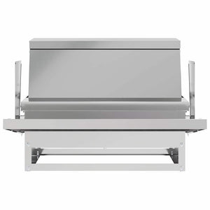 Ταΐστρα Κοτόπουλου με Πεντάλ Ασημί 50 x 40 x 29 εκ. 2 κιλά