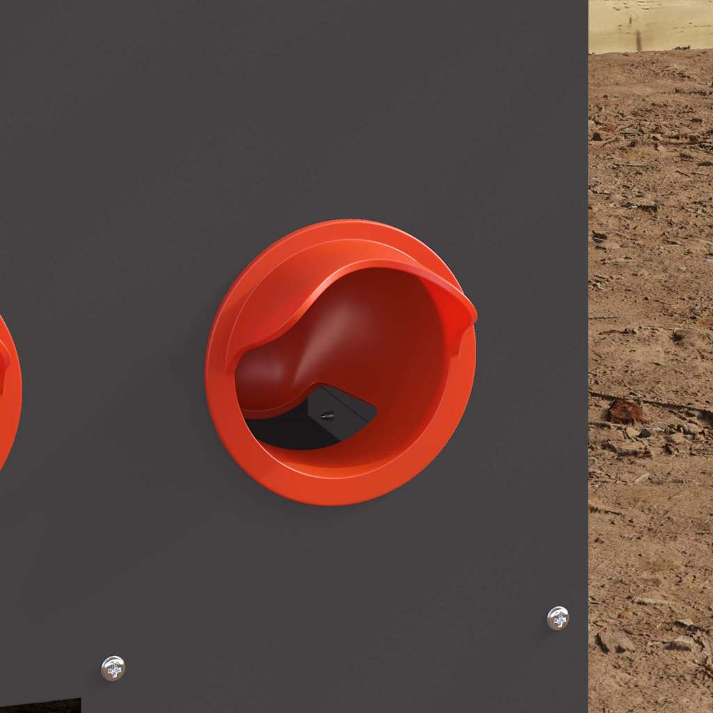 Ταΐστρα κοτόπουλων 2 pcs Μαύρο 60,5 x 29 x 51 εκ.