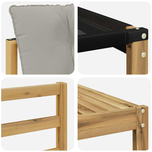 Σειρά Καναπέ Εξωτερικού 11 pcs Λευκό και Ανοιχτό Γκρι - Pakobazaar