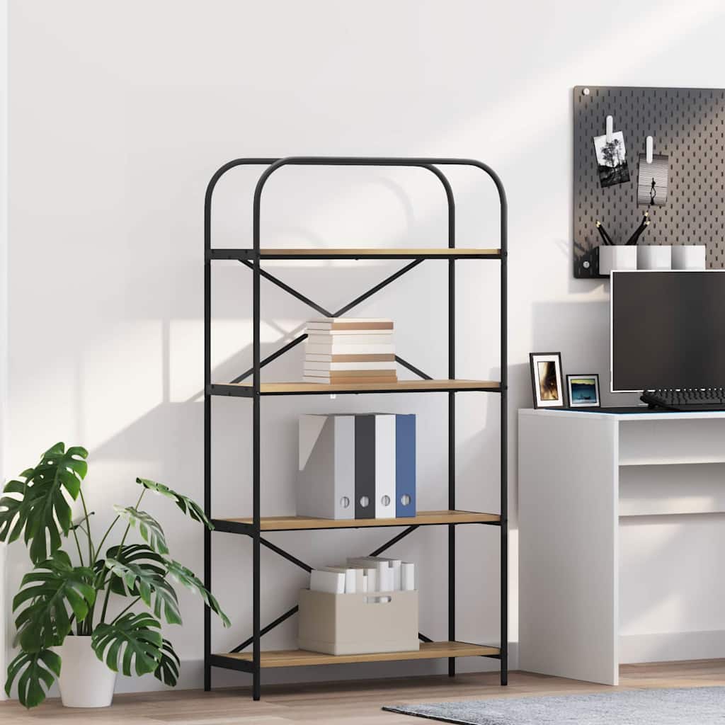 Ράφι Βιβλίων Artisan Oak 80 x 30 x 146 εκ Επεξεργασμένο ξύλο