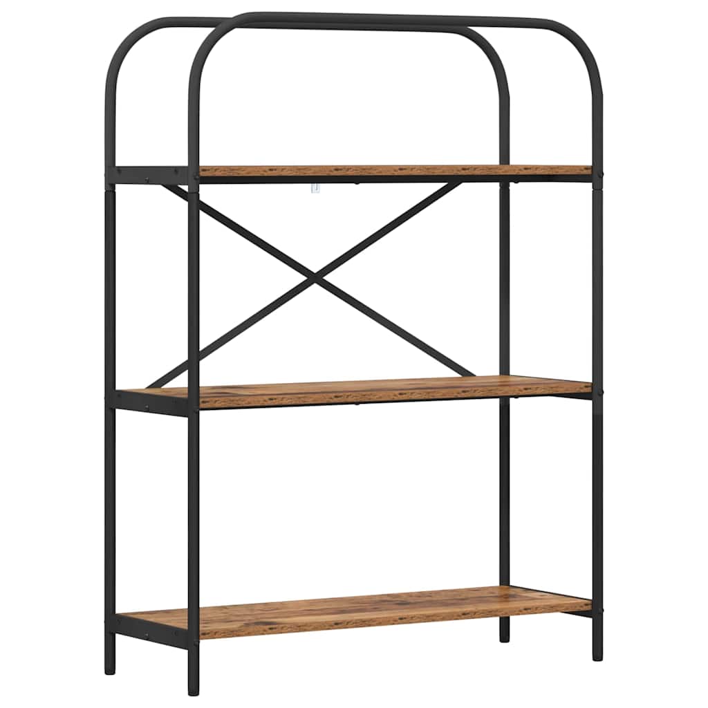 Ράφι Βιβλίων Παλιό ξύλο 80 x 30 x 109 εκ Επεξεργασμένο ξύλο