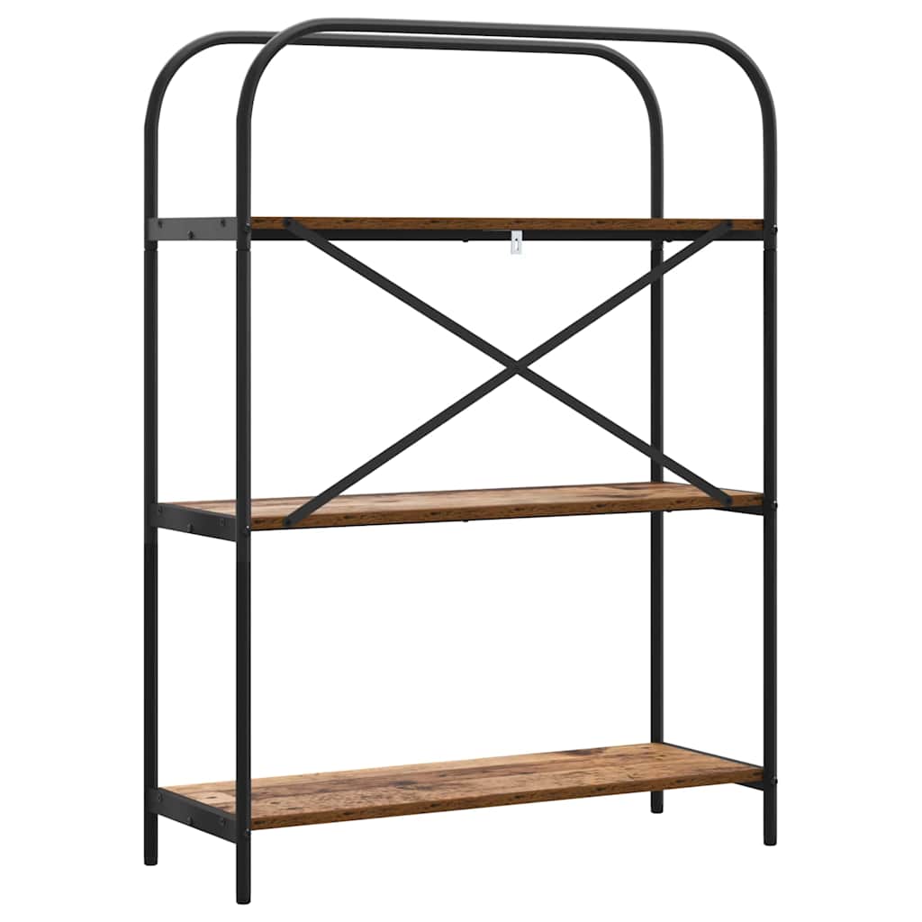 Ράφι Βιβλίων Παλιό ξύλο 80 x 30 x 109 εκ Επεξεργασμένο ξύλο