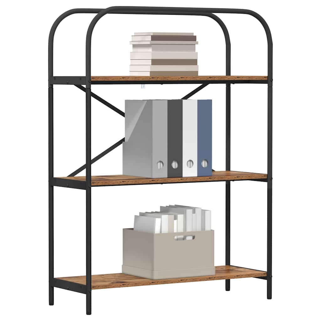 Ράφι Βιβλίων Παλιό ξύλο 80 x 30 x 109 εκ Επεξεργασμένο ξύλο