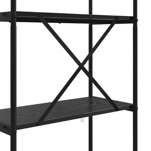 Ράφι Βιβλίων 4 επιπέδων 60 x 30 x 146 εκ Επεξεργασμένο ξύλο