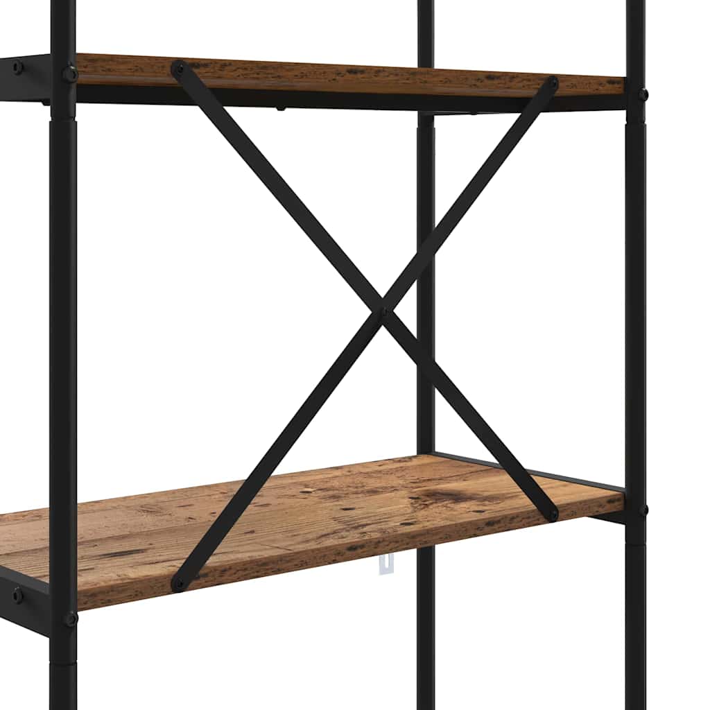 Ράφι Βιβλίων Παλιό ξύλο 60 x 30 x 146 εκ Επεξεργασμένο ξύλο - Pakobazaar