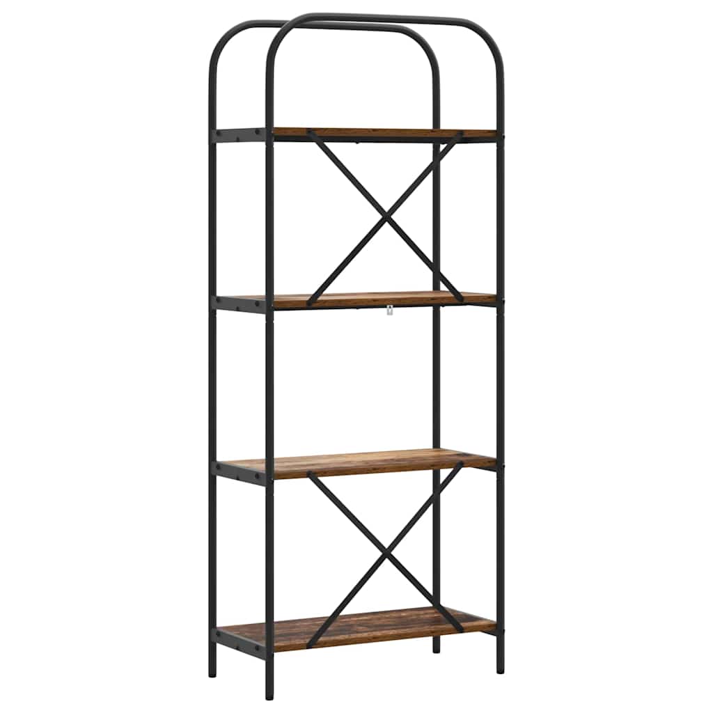 Ράφι Βιβλίων Παλιό ξύλο 60 x 30 x 146 εκ Επεξεργασμένο ξύλο - Pakobazaar