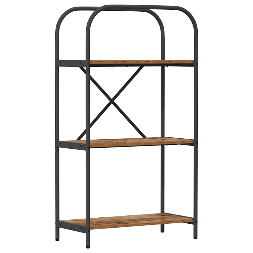 Ράφι Βιβλίων Παλιό ξύλο 60 x 30 x 109 εκ Επεξεργασμένο ξύλο