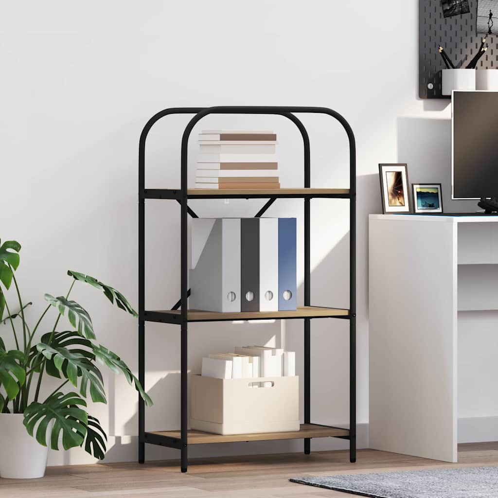 Ράφι Βιβλίων Artisan Oak 60 x 30 x 109 εκ Επεξεργασμένο ξύλο