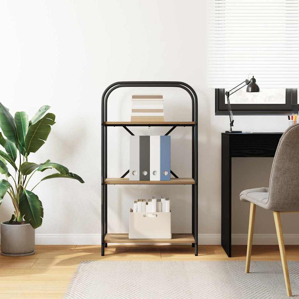 Ράφι Βιβλίων Artisan Oak 60 x 30 x 109 εκ Επεξεργασμένο ξύλο