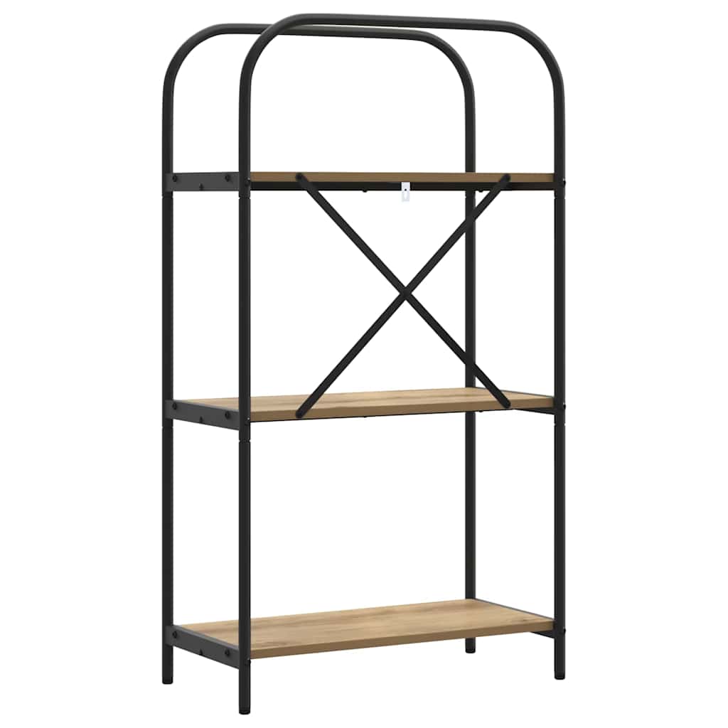 Ράφι Βιβλίων Artisan Oak 60 x 30 x 109 εκ Επεξεργασμένο ξύλο