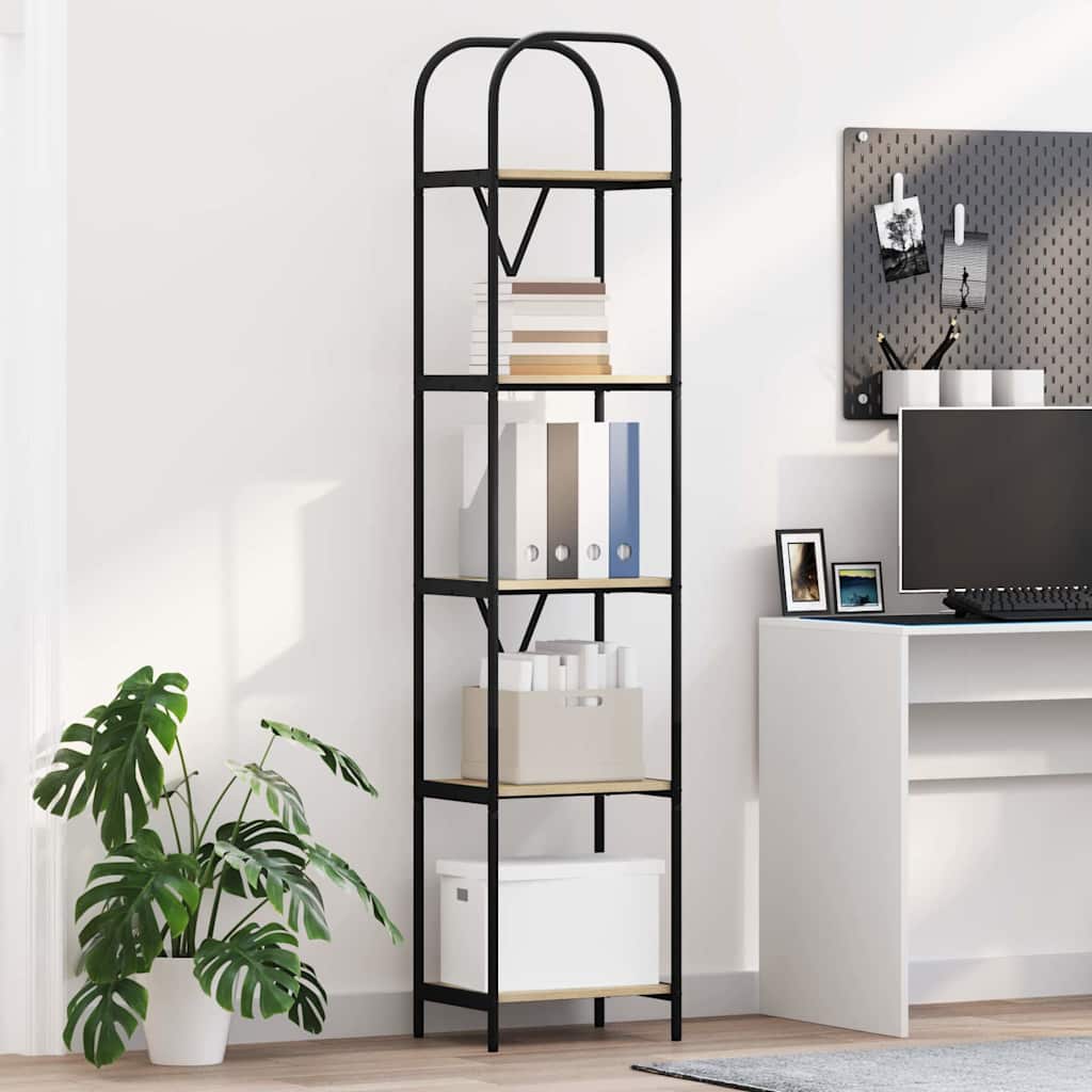 Ράφι Βιβλίων Δρύς Sonoma 40 x 30 x 183 εκ Επεξεργασμένο ξύλο
