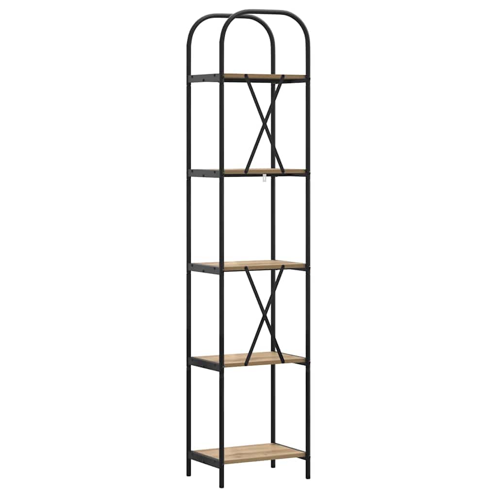 Ράφι Βιβλίων Artisan Oak 40 x 30 x 183 εκ Επεξεργασμένο ξύλο