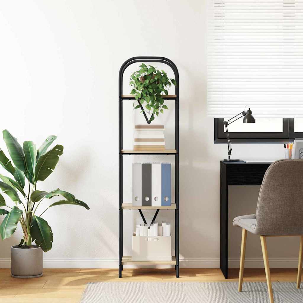 Ράφι Βιβλίων Δρύς Sonoma 40 x 30 x 146 εκ Επεξεργασμένο ξύλο