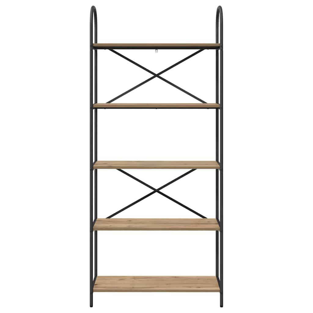 Ράφι Βιβλίων Artisan Oak 80 x 30 x 183 εκ Επεξεργασμένο ξύλο