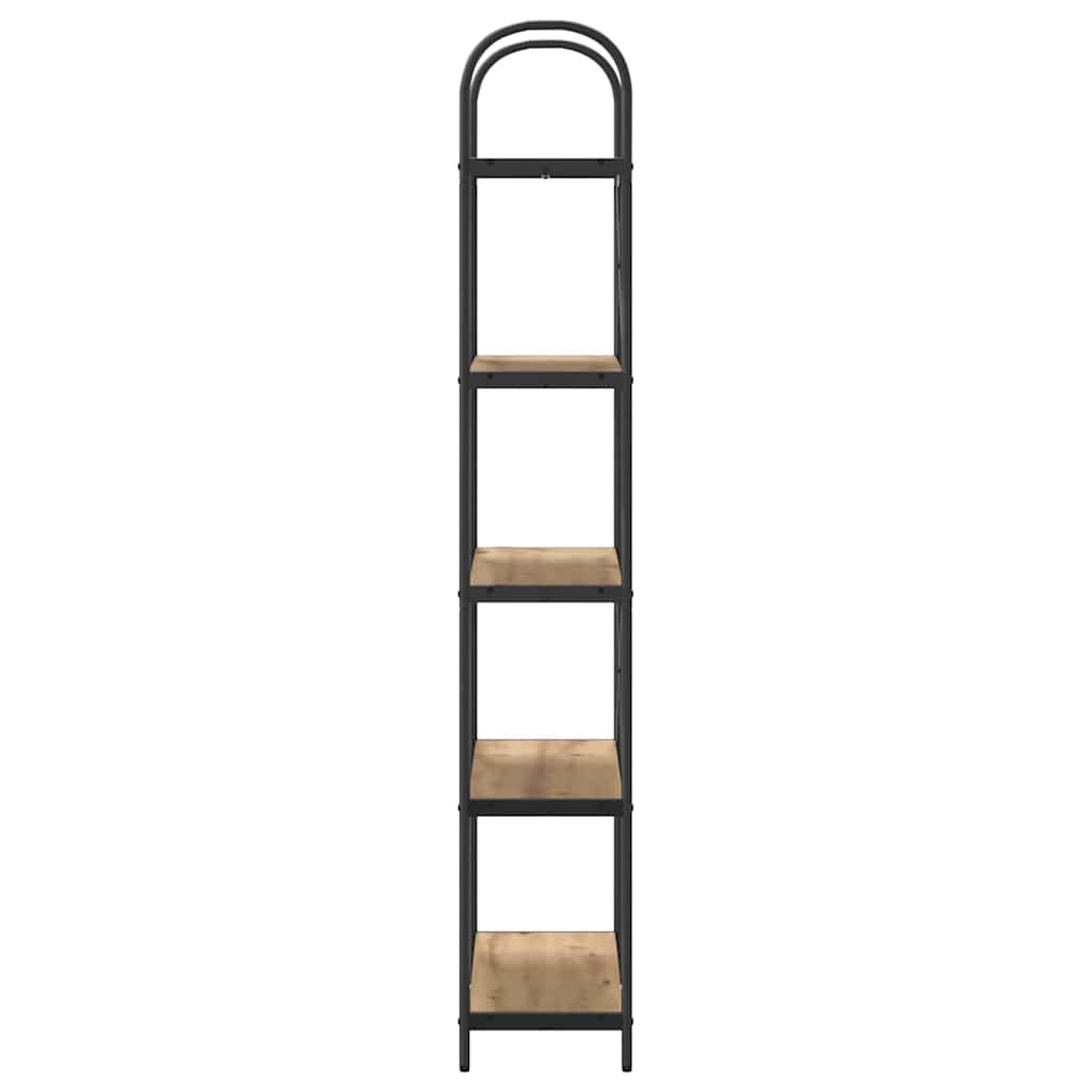 Ράφι Βιβλίων Artisan Oak 80 x 30 x 183 εκ Επεξεργασμένο ξύλο