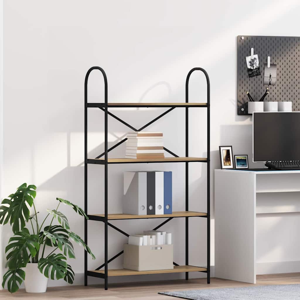 Ράφι Βιβλίων Artisan Oak 80 x 30 x 146 εκ Επεξεργασμένο ξύλο