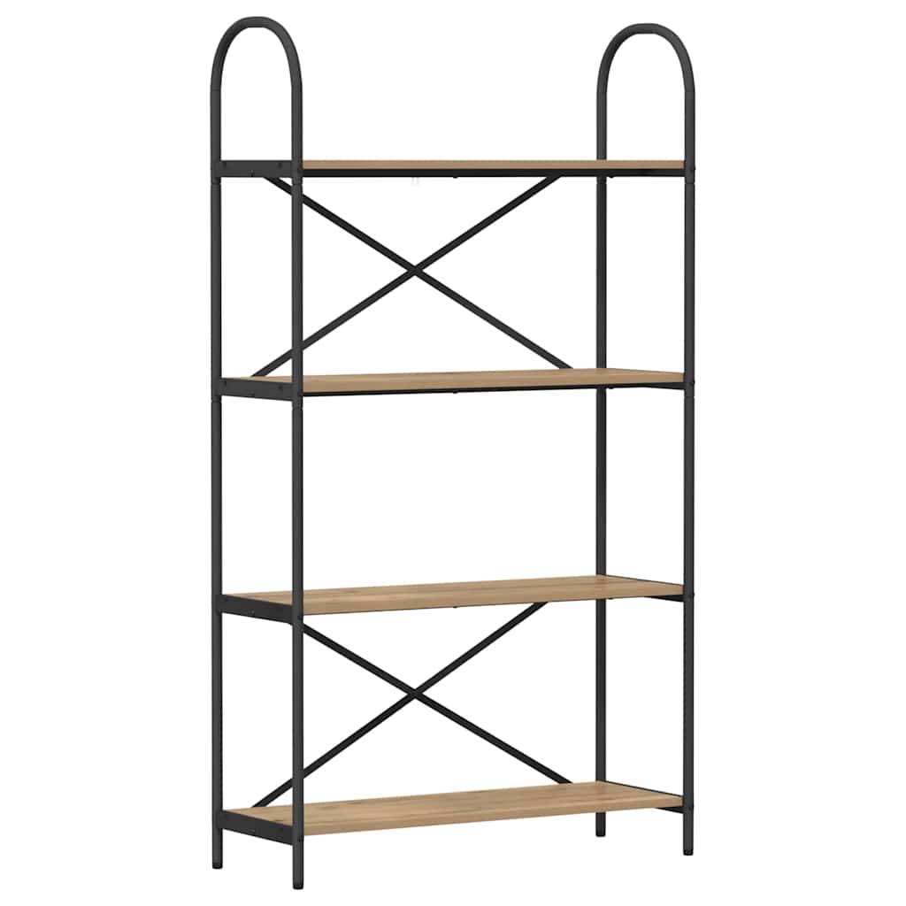 Ράφι Βιβλίων Artisan Oak 80 x 30 x 146 εκ Επεξεργασμένο ξύλο