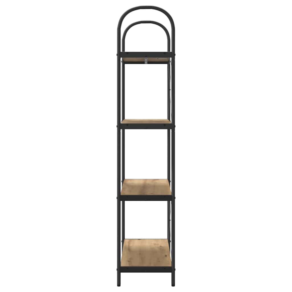 Ράφι Βιβλίων Artisan Oak 80 x 30 x 146 εκ Επεξεργασμένο ξύλο