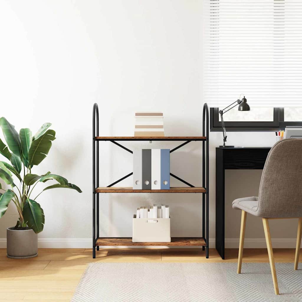 Ράφι Βιβλίων Παλιό ξύλο 80 x 30 x 109 εκ Επεξεργασμένο ξύλο