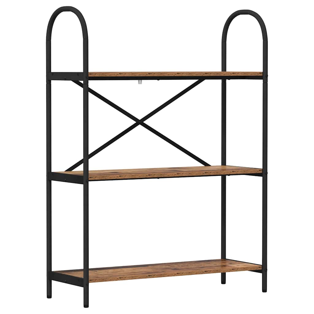 Ράφι Βιβλίων Παλιό ξύλο 80 x 30 x 109 εκ Επεξεργασμένο ξύλο