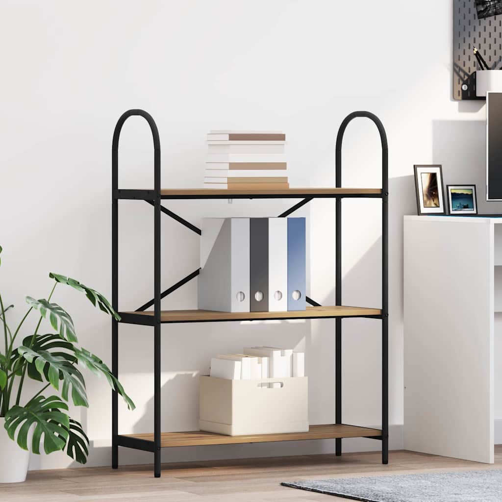 Ράφι Βιβλίων Artisan Oak 80 x 30 x 109 εκ Επεξεργασμένο ξύλο