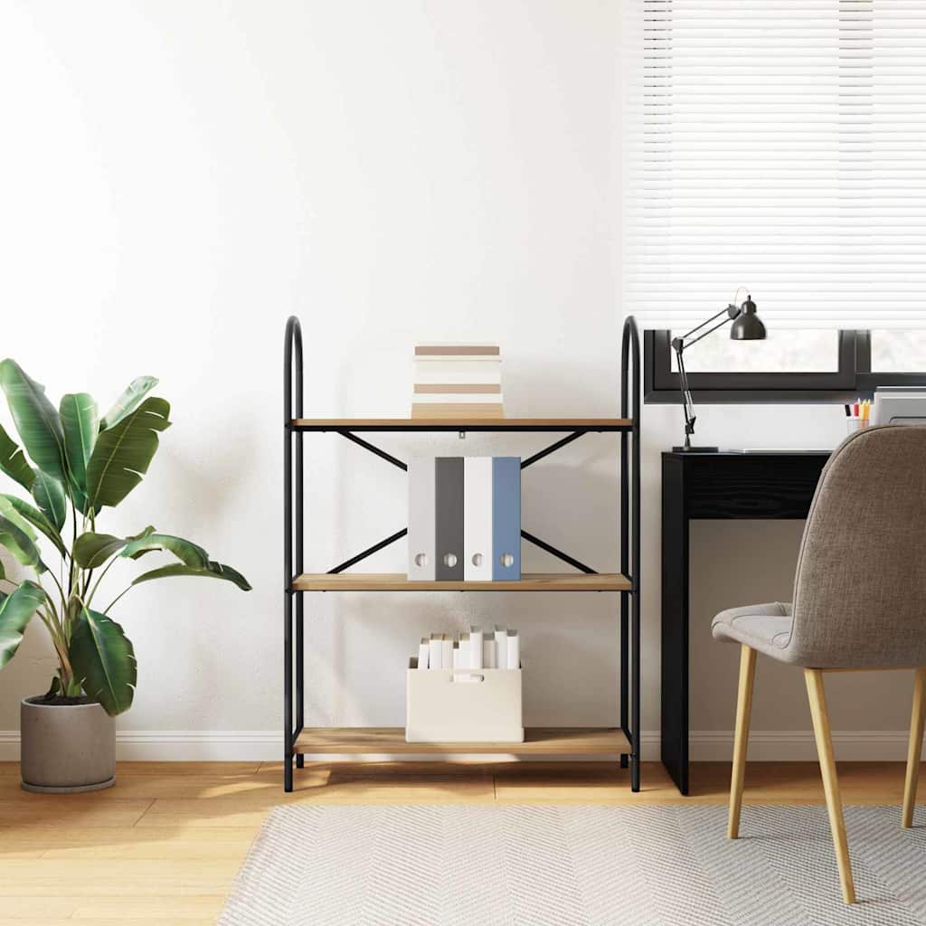 Ράφι Βιβλίων Artisan Oak 80 x 30 x 109 εκ Επεξεργασμένο ξύλο