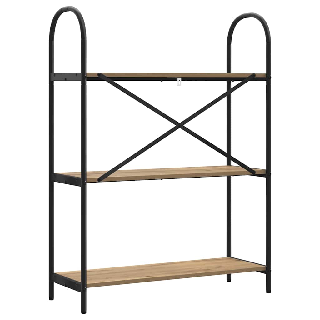 Ράφι Βιβλίων Artisan Oak 80 x 30 x 109 εκ Επεξεργασμένο ξύλο
